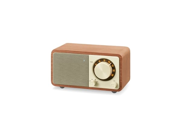 Pöytäradio Sangean WR-7 Genuine Mini FM ladattava Walnut