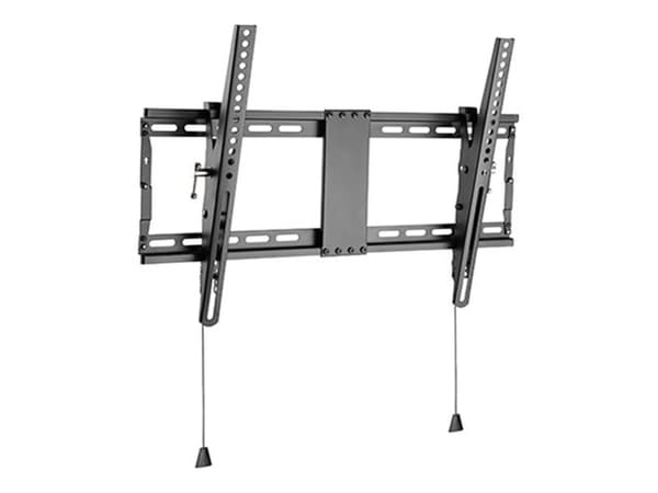 Gembird WM-80T-01 - Monteringssett (veggmontering) - for flatpanel - tilt - stål - finteksturert svart - skjermstørrelse: 37"-80"