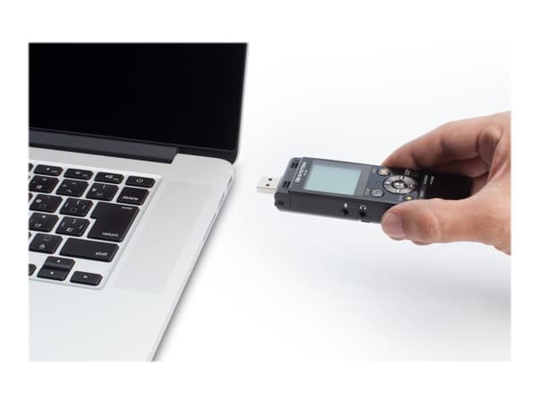 Olympus WS-883 - Röstinspelare - inget operativsystem - 8 GB - svart