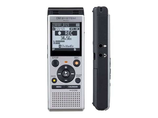 Olympus WS-882 - Röstinspelare - 250 mW - inget operativsystem - 4 GB - silver