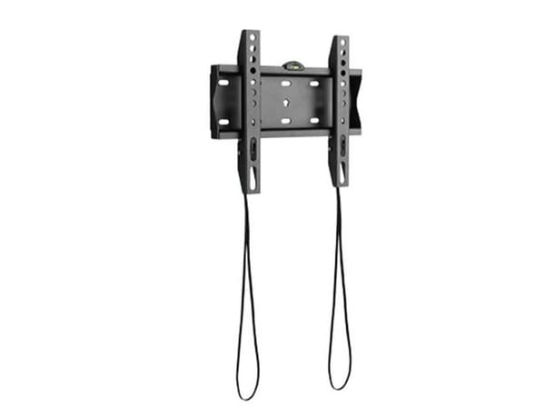 Gembird WM-42F-01 - Monteringssats (väggfäste) - för TV - fast - stål - svart av fin textur - skärmstorlek: 23"-42"