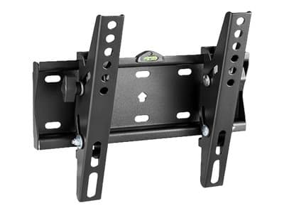 Gembird WM-42T-02 - Monteringssett (veggmontering) - for TV - tilt - stål - finteksturert svart - skjermstørrelse: 23"-42"