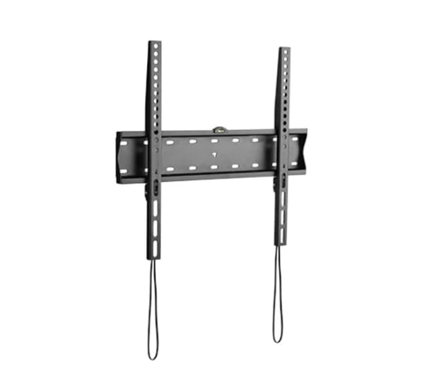 Gembird WM-55F-02 - Monteringssett - fast - for flatpanel - 40 kg - stål - finteksturert svart - skjermstørrelse: 32"-55" - veggmonterbar
