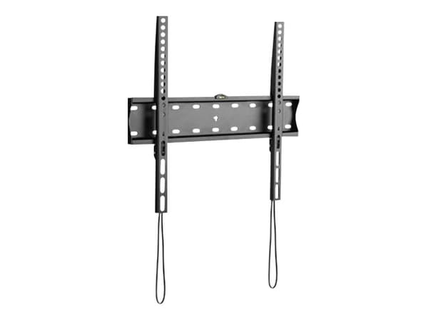 Gembird WM-55F-02 - Monteringssett - fast - for flatpanel - 40 kg - stål - finteksturert svart - skjermstørrelse: 32"-55" - veggmonterbar