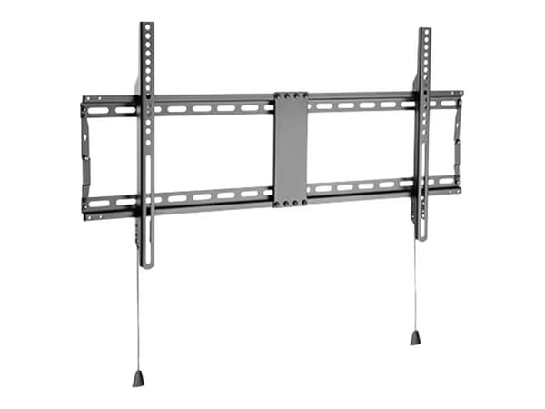 Gembird WM-90F-01 - Monteringssett (veggmontering) - fast - for flatpanel - 70kg - låsbar - stål - finteksturert svart - skjermstørrelse: 43"-90"