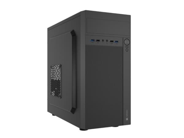 NATEC NPC-2038, Pöytätietokone, PC, Lajittelu, micro ATX, Mini-ITX, Akryylinitriilibutadieenistyreeni, Metalli, 14,8 cm