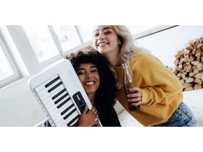 Casio CT-S200 keyboardspiller, hvit