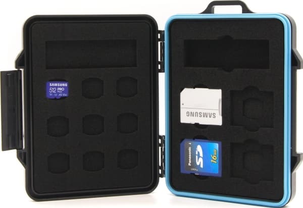 Orico-muistikorttikotelo, 4 x SD, 13 x microSD (PHCD-7-BK-BP)