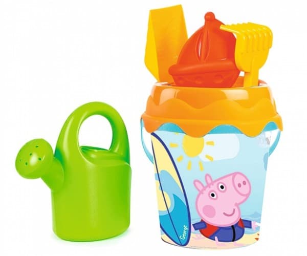 Smoby ämpäri tarvikkeineen 17 cm Peppa Winka