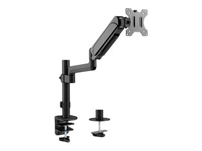 Gembird MA-DA1P-01 - Monteringssats (bordsfäste) - justerbar arm - för LCD-display - upp till 9 kg - aluminium, plast, stål - svart av fin textur - s