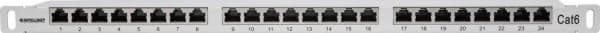 Intellinet Network Solutions Patch panel 19" 0.5U 24x RJ45 Kat. 6 FTP (I-PP 24-RS-C6GH)