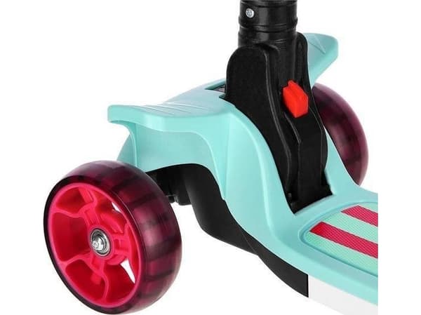 Scooter NILS Fun HLB10 LED MINT CHILDREN'S SCOOTER NILS FUN