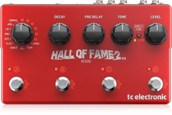 TC Electronic TC Electronic Hall Of Fame Reverb 2 X4 - Reverb med TonePrint-teknologi