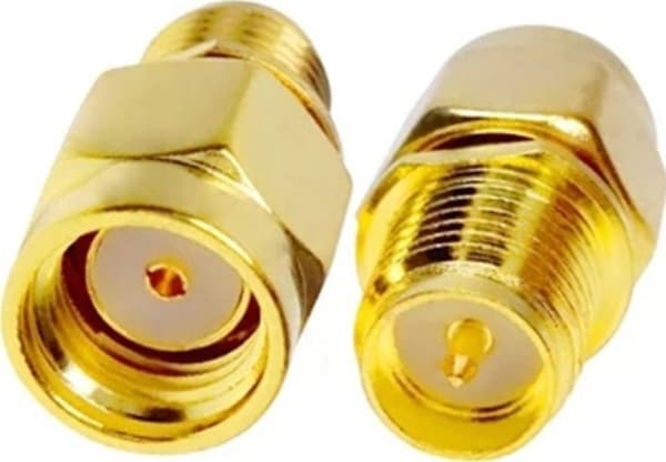 Spacetronik GSM-antenneadapter, RP-SMA-plugg / RP-SMA-kontakt Spacetronik