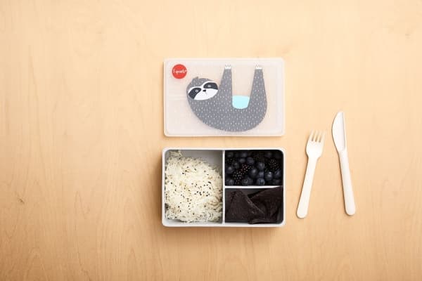 3 Sprouts Madkasse i silikone, Dovendyr