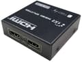 Miniatyrbild 5 av 5: Techly IDATA HDMI-4K230, HDMI, 2x HDMI, 3840 x 2160 pixlar, Svart, Metall, 15 m
