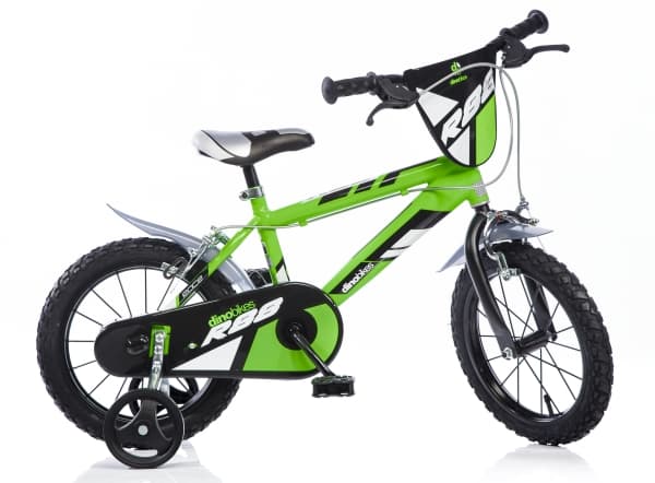 Dino Bikes 414U-R88, City bike, Barn, Unisex, Rett opp, 35,6 cm (14"), Stål