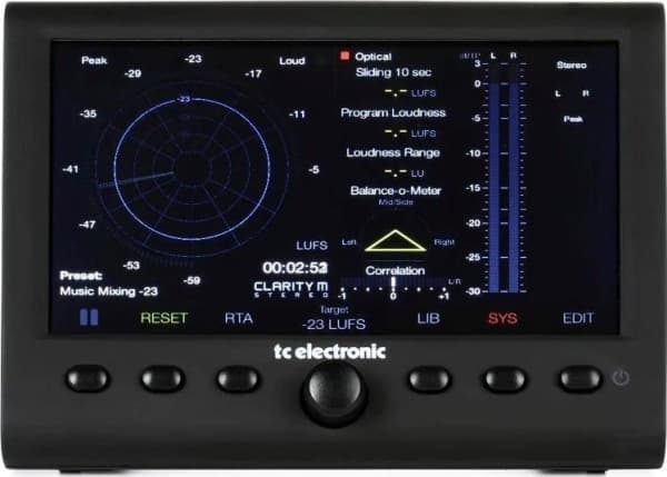 TC Electronic Clarity M Stereo - stereo lydmåler