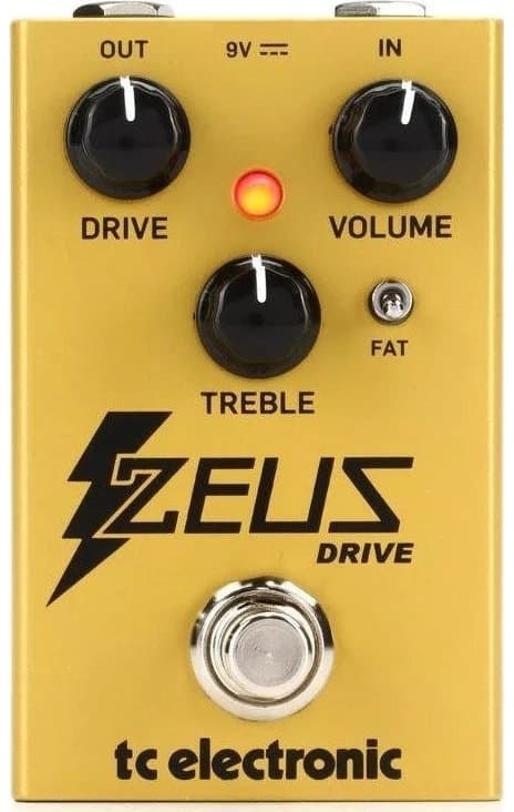 TC Electronic Zeus Drive Overdrive - guitar effekt