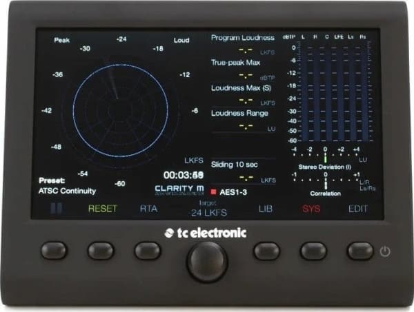 TC Electronic Clarity M - Stereo 5.1 lydmåler