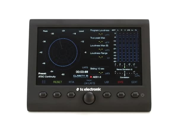 TC Electronic Clarity M - Stereo 5.1 lydmåler