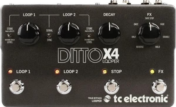 TC Electronic Ditto X4 Looper - kitara effekt