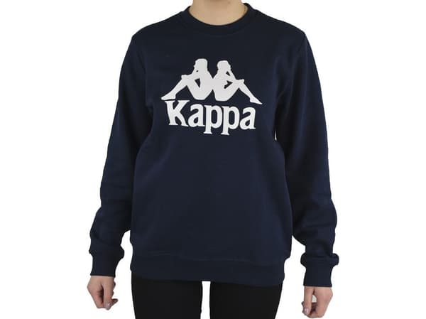 Kappa Kappa Sertum Junior Sweatshirt 703797J-19-4024 granatowe