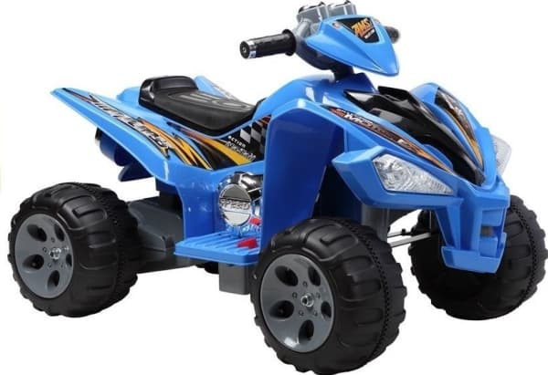 Lean Sport Battery Quad Large Wheels Blue