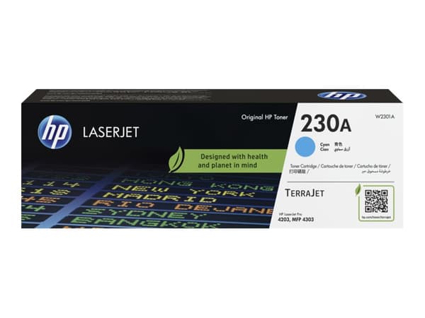 HP 230A SYAANI ALKUPERÄINEN LASERJET SUPL VÄRIKASETTI