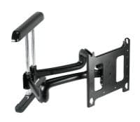 Chief 37" Single Arm Extension TV Wall Mount - For Displays 42-86" - Black - Monteringssett (veggmontering) - for flatpanel - svart - skjermstørrelse