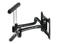 Miniatyrbilde 2 av 5: Chief 37" Single Arm Extension TV Wall Mount - For Displays 42-86" - Black - Monteringssett (veggmontering) - for flatpanel - svart - skjermstørrelse