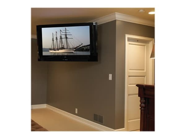 Chief 37" Single Arm Extension TV Wall Mount - For Displays 42-86" - Black - Monteringssett (veggmontering) - for flatpanel - svart - skjermstørrelse Sort