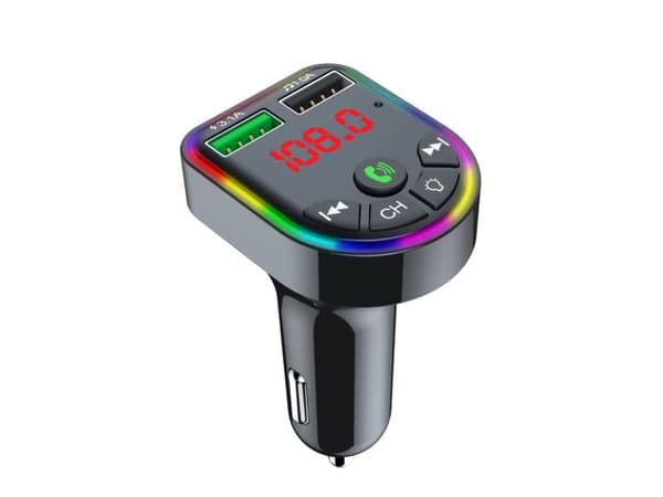 Gembird BTT-05 - Bluetooth handsfree/FM-sändare/laddare - svart