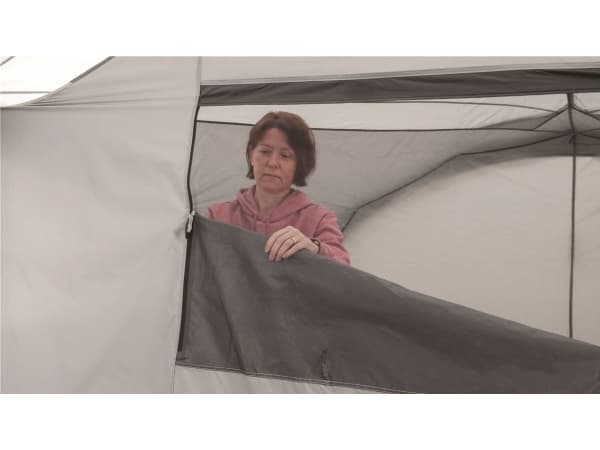 Easy Camp Camp Shelter, Husly, Grå, Fiberglass, Polyester, 2 m, 26 min