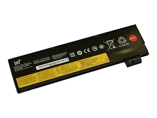 BTI LN-4X50M08812-BTI - Batteri til bærbar PC (tilsvarer: Lenovo 4X50M08812) - litiumpolymer - 6-cellers - 6600 mAh - for Lenovo ThinkPad A475; A485;