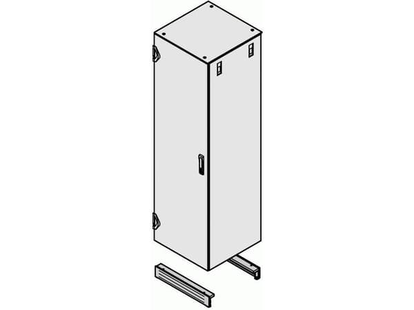 Schroff Base/plinth with ventilation, 600 mm, 100 mm