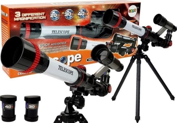 Leantoys Lean Cars Scientific Educational Astronomy Telescope 20x 30x 40x