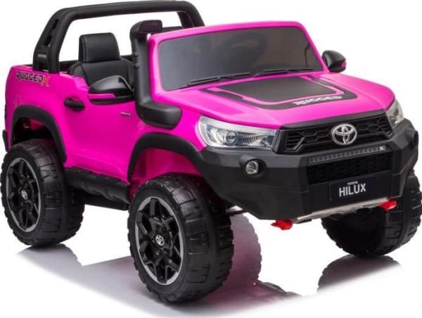Leantoys Elektrisk bil for barn Toyota Hilux, rosa
