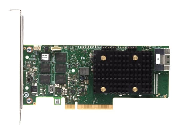 Lenovo ThinkSystem 940-8i - Diskkontroller - 8 Kanal - SATA / SAS 12Gb/s lav profil - 12 Gbit - RAID 0, 1, 5, 6, 10, 50, JBOD, 60 - PCIe 4.0 x8 - for