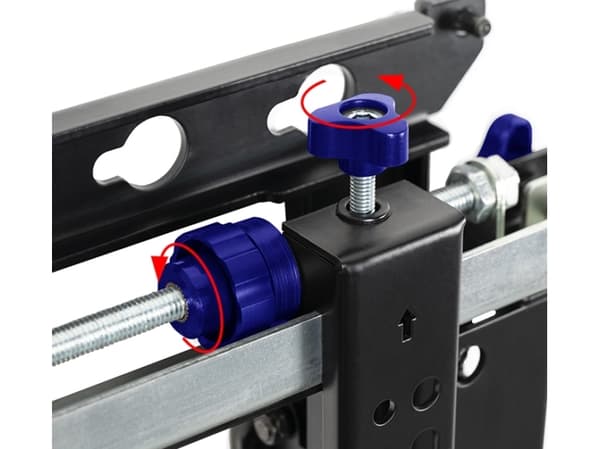 B-TECH Professional BT8312 - Slimline - monteringssats (pop-out-montering) - för videovägg - mjukt öppen, full service - låsbar - svart - skärmstorle