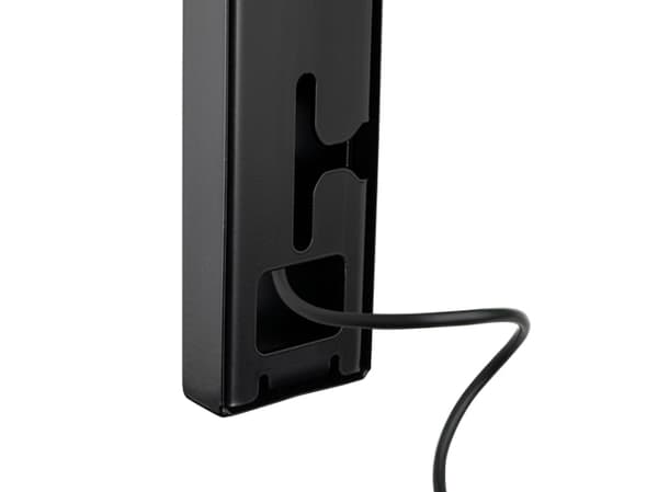 B-TECH Professional BT8312 - Slimline - monteringssats (pop-out-montering) - för videovägg - mjukt öppen, full service - låsbar - svart - skärmstorle