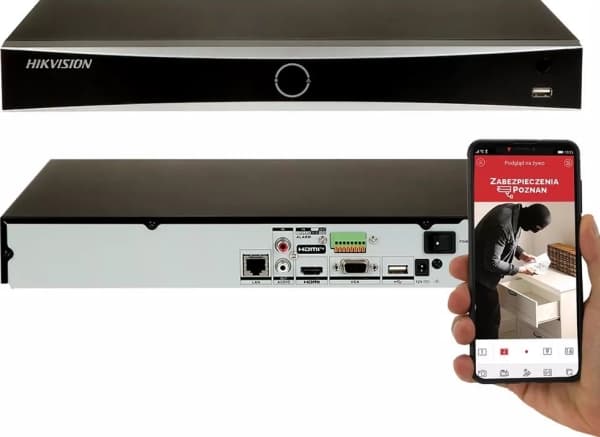 HIKVISION DS-7608NXI-K2 NVR 8-kanals AcuSense
