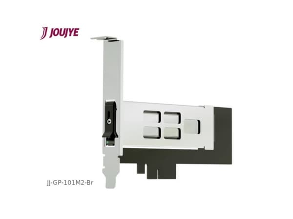 JouJye JJ-GP-101M2-Br 1 dörr PCI Express x4 adapterkort för M.2 SSD PCIe x4