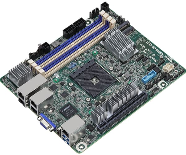ASRock Hovedkort B550 mini-ITX Socket AM4 ( B550D4ID-2L2T )
