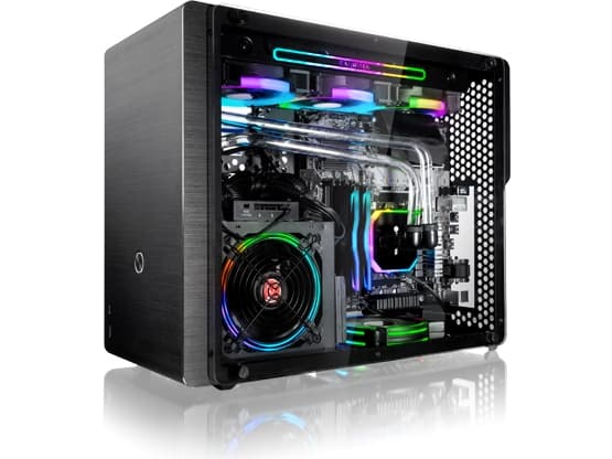 Raijintek Ophion M Evo TGS Micro-ATX veske, herdet glass - svart
