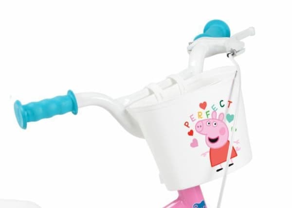 Børnecykel 12" Peppa Pig pink 1195 Pink TOIMSA