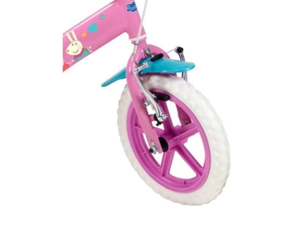 Børnecykel 12" Peppa Pig pink 1195 Pink TOIMSA