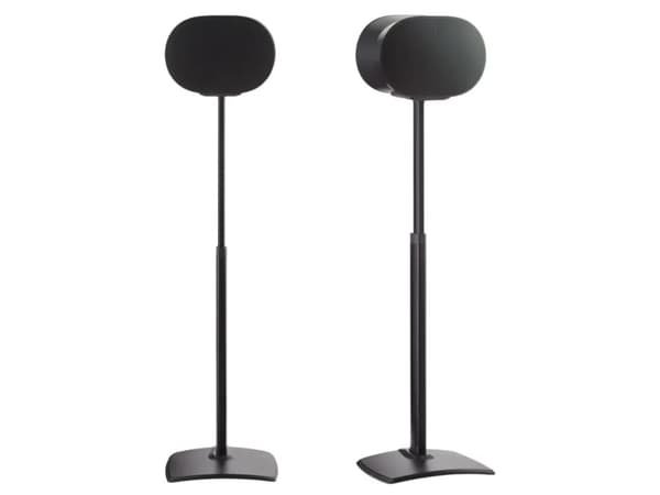 Sanus WSSE31 - Stativ - fast - for høyttaler - stål, ekstrudert aluminium - svart - plassering på gulv - for Sonos Era 300