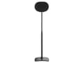 Miniatyrbilde 2 av 5: Sanus WSSE31 - Stativ - fast - for høyttaler - stål, ekstrudert aluminium - svart - plassering på gulv - for Sonos Era 300