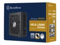 Miniatyrbilde 1 av 5: SilverStone HELA 1300R Platinum - Strømforsyning (intern) - ATX12V 3.0/ EPS12V 2.92 - AC 100-240 V - 1300 watt - aktiv PFC - svart